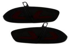 Alternative view of Full LED-baklykter egnet for SEAT Leon 1P1 Facelift (2009-2012) LightBar Black / Smoke