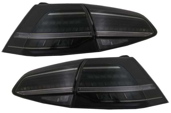 Full LED-baklykter egnet for VW Golf 7 & 7.5 VII (2012-2020) Facelift Retrofit G7.5 Look Dynamic Sequential Turning Lights Smoke |