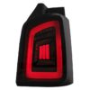 Full LED-baklykter egnet for VW Transporter V T5 (2003-2009) Black Smoke Dynamic Sequential Turining Lights | Full LED-baklykter egnet for VW Transporter V T5 (2003-2009) Black Smoke Dynamic Sequential Turining Lights |