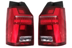 Full LED-baklykter egnet for VW Transporter T6 (2015-2020) Dynamic Sequential Turning Light