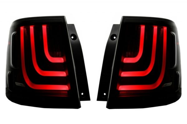 Glohh LED LightBar-baklykter egnet for Range Rover Sport L320 (2005-2013) GL-3x Dynamic Smoke