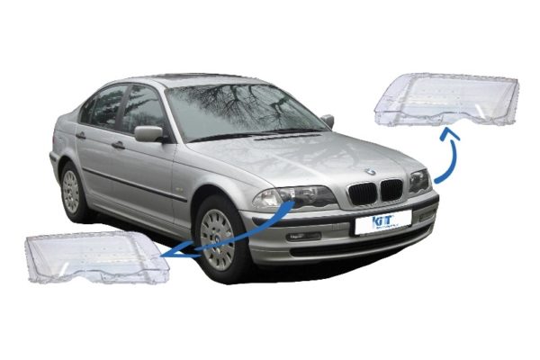 Frontlyktbriller egnet for BMW E46 3-serie (1998-2001) Pre Facelift |