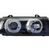 Frontlykter 2 LED Halo Felger Angel Eyes egnet for BMW 3-serie E36 1992-1998 Sedan/Touring | Frontlykter 2 LED Halo Felger Angel Eyes egnet for BMW 3-serie E36 1992-1998 Sedan/Touring |