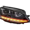 Frontlykter 3D LED DRL egnet for VW Golf 7 VII (2012-2017) RED R20 GTI Look LED flytende svinglys | Frontlykter 3D LED DRL egnet for VW Golf 7 VII (2012-2017) RED R20 GTI Look LED flytende svinglys |