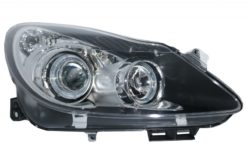 Alternative view of Frontlykter Angel Eyes 2 Halo Felger som passer for OPEL Corsa D (2006-2014) RHD & LHD Black