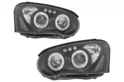 Frontlykter Angel Eyes egnet for Subaru Impreza II GD (2003-2005) Svart