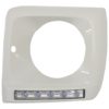Frontlykter Dekker Hvit med LED DRL Kjørelys egnet for Mercedes G-Klasse W463 (1989-2012) G65 Design Chrome | Frontlykter Dekker Hvit med LED DRL Kjørelys egnet for Mercedes G-Klasse W463 (1989-2012) G65 Design Chrome |