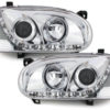 Frontlykter DAYLIGHT egnet for VW Golf III 3 (1991-1997) Krom | Frontlykter DAYLIGHT egnet for VW Golf III 3 (1991-1997) Krom |