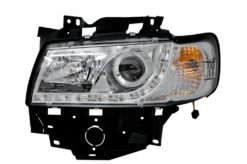 Alternative view of Frontlykter Dagslys egnet for VW T4 Transporter Long Nose (1996-2003) LED DRL Chrome