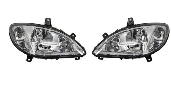 Frontlykter chrome-bakgrunn - Mercedes W639 Vito Viano 03-10 |