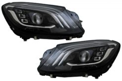 Alternative view of Frontlykter Full LED egnet for MERCEDES S-Klasse W222 Facelift Look OEM med adaptermodul