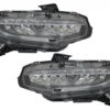 Frontlykter Full LED egnet for Honda Civic Mk10 (FC/FK) (2016-Up) Sedan & Hatchback med sekvensielle dynamiske svinglys | Frontlykter Full LED egnet for Honda Civic Mk10 (FC/FK) (2016-Up) Sedan & Hatchback med sekvensielle dynamiske svinglys |