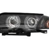Frontlykter LED Angel Eyes egnet for BMW E46 Limousine Touring (1998-2001) Svart | Frontlykter LED Angel Eyes egnet for BMW E46 Limousine Touring (1998-2001) Svart |