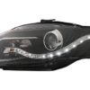 Hovedlykter LED DRL DAGSLYS egnet for Audi A4 B7 (11.2004-03.2008) Sort | Hovedlykter LED DRL DAGSLYS egnet for Audi A4 B7 (11.2004-03.2008) Sort |