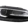 Frontlykter LED DRL Dual Beam Linse egnet for VW Jetta Mk6 VI (2011-2017) RHD Bi-Xenon Design med dynamiske blinklys svart hus | Frontlykter LED DRL Dual Beam Linse egnet for VW Jetta Mk6 VI (2011-2017) RHD Bi-Xenon Design med dynamiske blinklys svart hus |