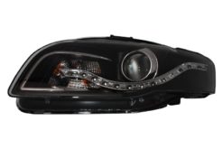 Alternative view of Hovedlykter LED DRL egnet for Audi A4 B7 (11.2004-03.2008) Sort