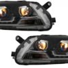 Frontlykter LED DRL egnet for VW Passat 3C B7 (11/2010-10/2014) Sort |
