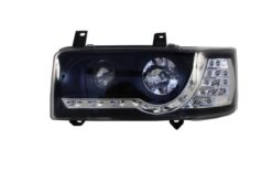 Alternative view of Frontlykter LED DRL passer for VW T4 Transporter 1990-2003 Sort