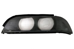 Alternative view of Frontlykter Linse venstre og høyre side røykgrå egnet for BMW 5-serie E39 (1995-2000)