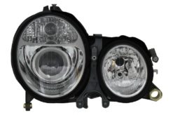 Alternative view of Frontlykter egnet for Mercedes E-Klasse W210 (1999-2002) Chrome Facelift Design