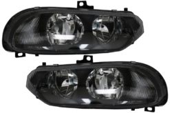 Frontlykter som passer til Alfa Romeo 156 (10.1997-06.2003) Sort