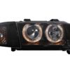 Frontlykter egnet for Audi A4 B5 (11.1994-12.1998) Angel Eyes 2 Halo Felger Svart | Frontlykter egnet for Audi A4 B5 (11.1994-12.1998) Angel Eyes 2 Halo Felger Svart |