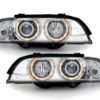 Frontlykter egnet for BMW 5-serie E39 (09.1995-06.2003) Angel Eyes Halo felger | Frontlykter egnet for BMW 5-serie E39 (09.1995-06.2003) Angel Eyes Halo felger |