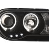 Frontlykter egnet for CHRYSLER 300C 2004-2008 Angel Eyes 2 Halo Felger Svart | Frontlykter egnet for CHRYSLER 300C 2004-2008 Angel Eyes 2 Halo Felger Svart |