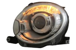 Alternative view of Frontlykter egnet for Fiat 500 Hatchback (2007-2015) Krom