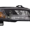 Frontlykter egnet for FIAT Stilo (2001-2008) Daytime Running Light Black | Frontlykter egnet for FIAT Stilo (2001-2008) Daytime Running Light Black |