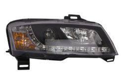 Alternative view of Frontlykter egnet for FIAT Stilo (2001-2008) Daytime Running Light Black
