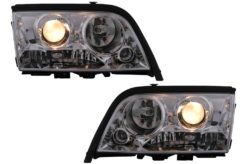 Frontlykter egnet for Mercedes C-Klasse Sedan W202 (06.1993-06.2000) Krom