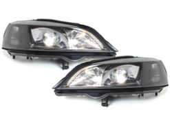 Frontlykter egnet for OPEL Astra G (1998-2004) Sort