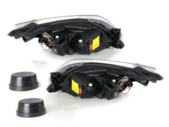 Frontlykter egnet for Opel Astra H (03.2004-2009) Angel Eyes 2 Halo felger krom