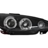 Frontlykter som passer til Peugeot 206 CC (2002-Up) Angel Eyes Black | Frontlykter som passer til Peugeot 206 CC (2002-Up) Angel Eyes Black |
