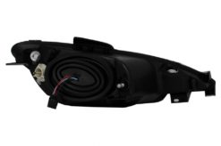 Alternative view of Frontlykter som passer til Peugeot 206 CC (2002-Up) Angel Eyes Black
