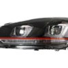 Frontlykter egnet for VW Golf 6 VI (2008-2013) Golf 7 3D LED DRL U-Design GTI med baklys Full LED R20 | Frontlykter egnet for VW Golf 6 VI (2008-2013) Golf 7 3D LED DRL U-Design GTI med baklys Full LED R20 |