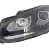 Frontlykter egnet for VW Golf 6 VI (10.2008-2012) LED DRL DAYLIGHT GTI Look | Frontlykter egnet for VW Golf 6 VI (10.2008-2012) LED DRL DAYLIGHT GTI Look |
