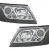 Frontlykter egnet for VW Passat 3BG (2000-2004) DRL Look RHD Black | Frontlykter egnet for VW Passat 3BG (2000-2004) DRL Look RHD Black |