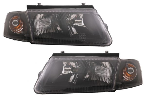 Frontlykter egnet for VW Passat B5 3B (11.1996-08.2000) Sort