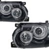 Frontlykter med støtte for braketter og sentralgitter egnet for Land Range Rover Vogue L322 (2002-2009) Facelift Design | Frontlykter med støtte for braketter og sentralgitter egnet for Land Range Rover Vogue L322 (2002-2009) Facelift Design |