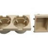 Holder kopp og myntboks egnet for BMW 3-serie E46 (1998-2005) Beige | Holder kopp og myntboks egnet for BMW 3-serie E46 (1998-2005) Beige |