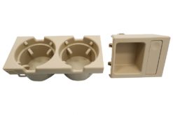Alternative view of Holder kopp og myntboks egnet for BMW 3-serie E46 (1998-2005) Beige