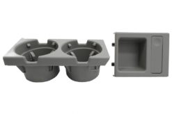 Alternative view of Holder kopp og myntboks egnet for BMW 3-serie E46 (1998-2005) Grå