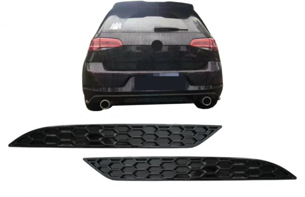 Honeycomb bakre støtfangerreflektordeksel egnet for VW Golf 7.5 (2017-2019) |