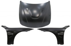 panser med frontskjermer svart og krom egnet for BMW 4-serie F32 F33 F36 (2013-2017) M3 M4 GTS Look