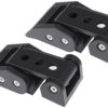 Hood Catches Lock Kit passer for Jeep Wrangler JK JL (2007-2018) Satin Black Finish |