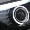 LED Angel Eyes frontlykter egnet for BMW 5-serie E60 E61 (2003-2007) Svart LCI Design | LED Angel Eyes frontlykter egnet for BMW 5-serie E60 E61 (2003-2007) Svart LCI Design |