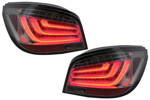 LED Bar baklykter egnet for BMW 5-serie E60 LCI (2007-2010) røyk