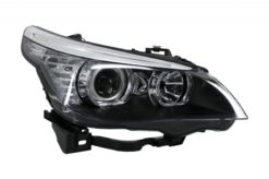 Alternative view of LED Dayline Angel Eyes frontlykter egnet for BMW 5-serie E60 E61 (2003-2007) LCI Look